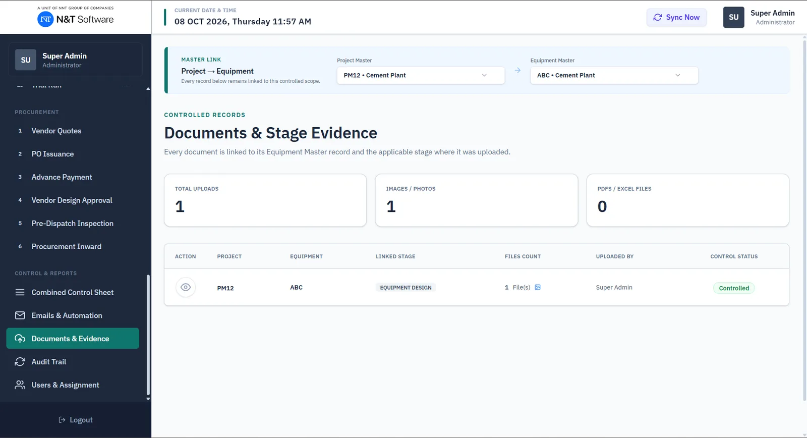 Document Evidence